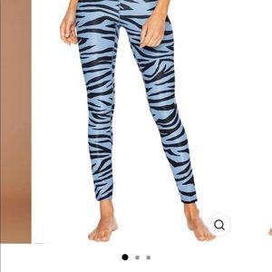 Beach Riot Most comfortable Ayla Leggings Slate Zebra